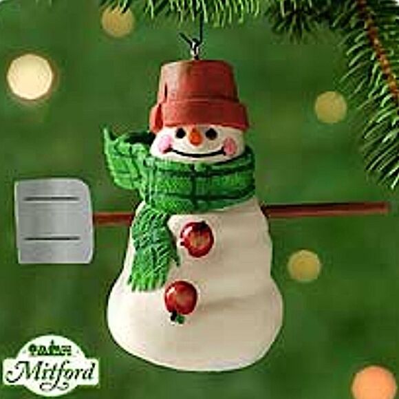 Hallmark Keepsake Ornament: Max The Snowmen of Mitford - Picture 1 of 6